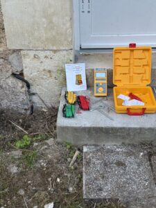 Matériel utilisé pour la prestation